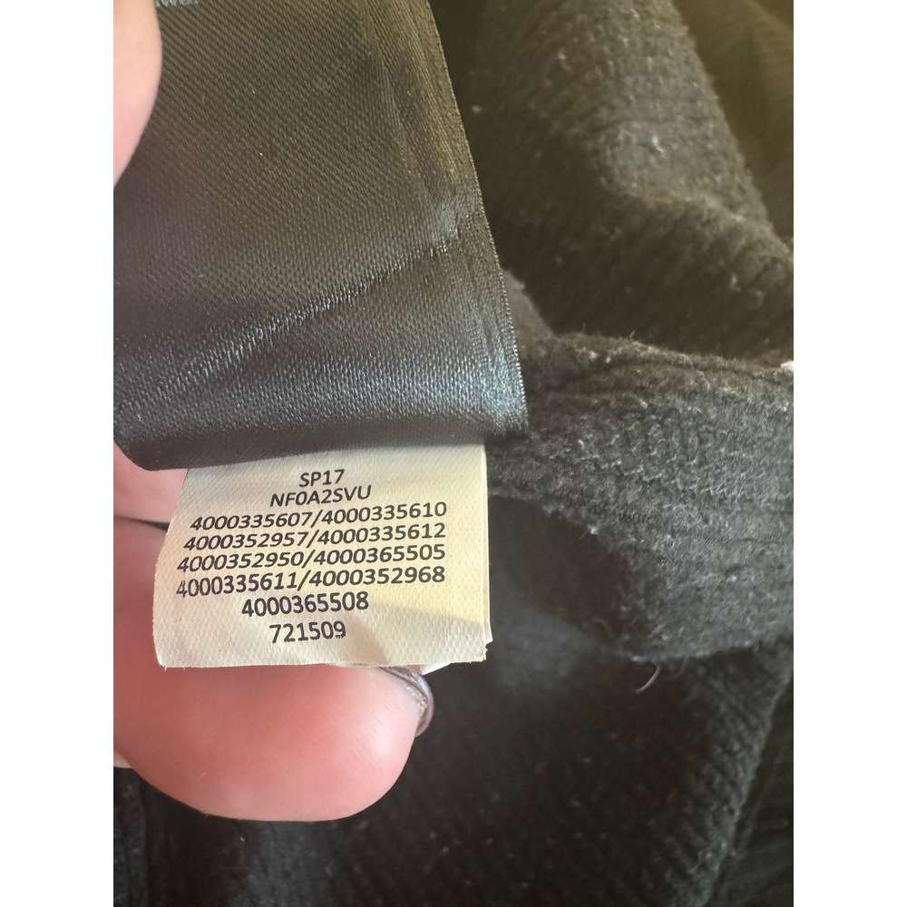 The North Face Women's Large Black Pullover Top Quarter Zip Athletic Long Sleeve - Picture 8 of 8
